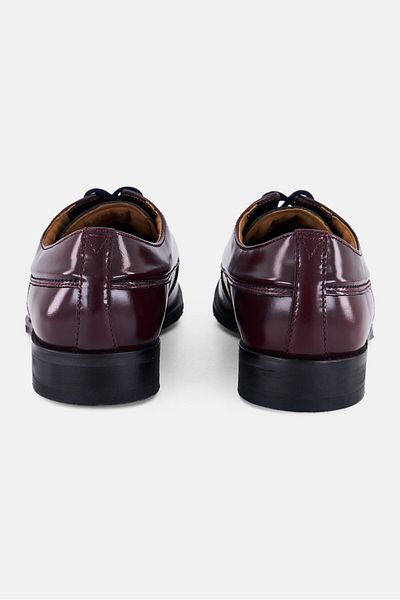 CLARKS Men Standard Fit Craft Cliftonlo Formal Shoes, Dark Mauve