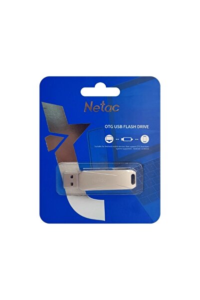 Netac U782C USB 3.0 Type-c Metalik otg usb flash bellek