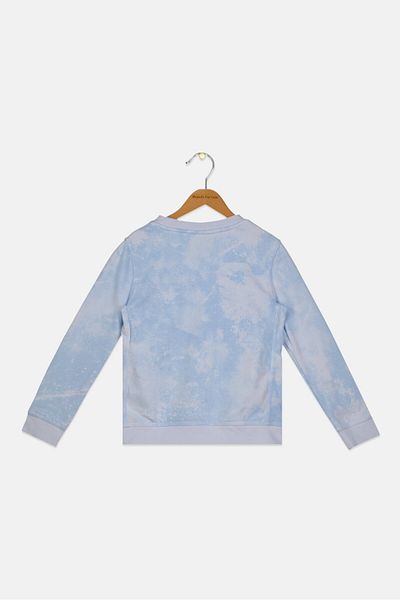 Nike Kids Boy Sportswear Fit Long Sleeve Outdoor Sweatshirt, Light Blue