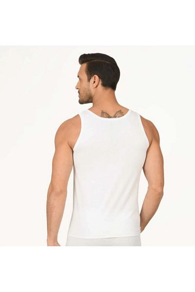 ÇEÇEN HOME 2 Pack Black Large Size Men's Singlets