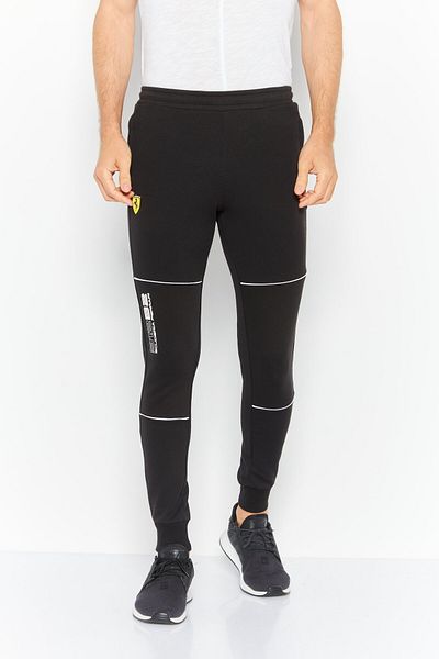 Puma X Scuderia Ferrari Men Sportswear Fit Training Pants, Black