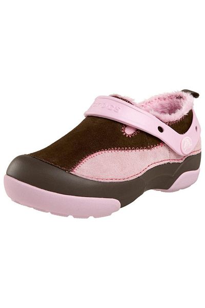 Crocs Dawson Kids Shoes 23-24 EU - C7 US Brown - Chocolate/Bubblegum