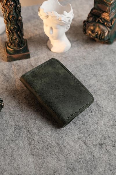 TROYACRAFT Handmade Leather Card Holder Wallet - Aspendos