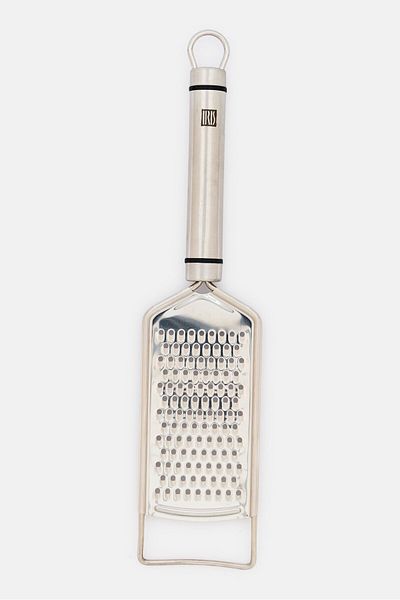 IRIS Stainless Steel Kitchen Vegetable Grater, Silver