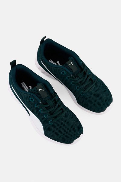 Puma Women Dwane Lace Up Running Shoes, Emerald Green