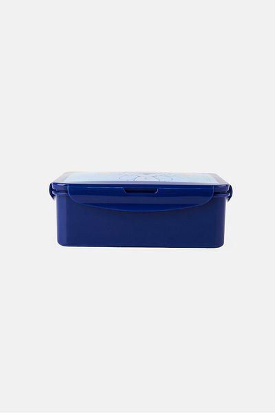 Disney Stitch Plastic Cutie Pie Bento Box, Navy