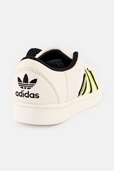 adidas Kids Boy Superstsr Supermodifird Lace Up Outdoor Shoes, Off White