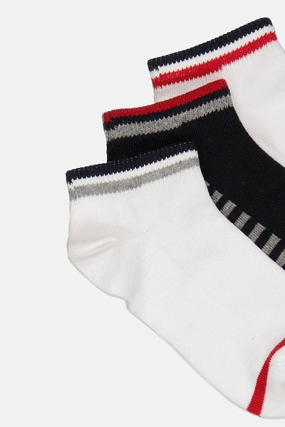 Rocawear Kids Boys Stripes Ankle Socks, Multicolor