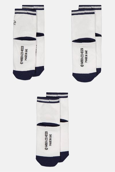 Looney Tunes Kids Boy 3 Pairs Ankle Socks, Multicolor