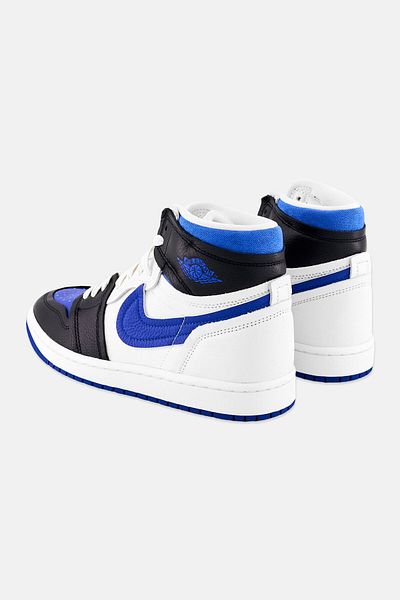 Nike Women Jordan 1 High Cut Lace Up Basketball Shoes, Multicolor