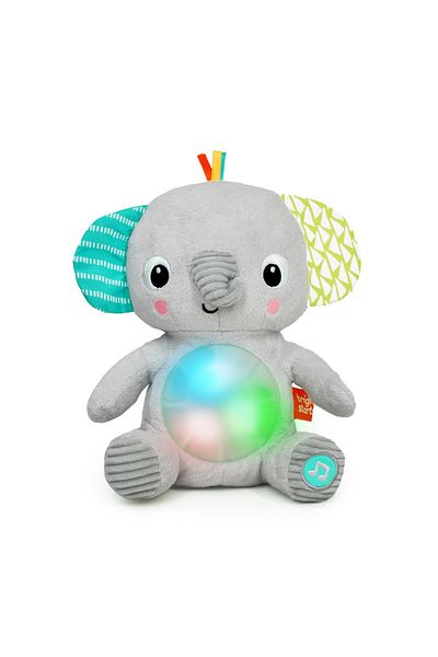 Bright Starts Hug-a-bye Baby Musical Light Up Soft Toy​, 0-36 Months