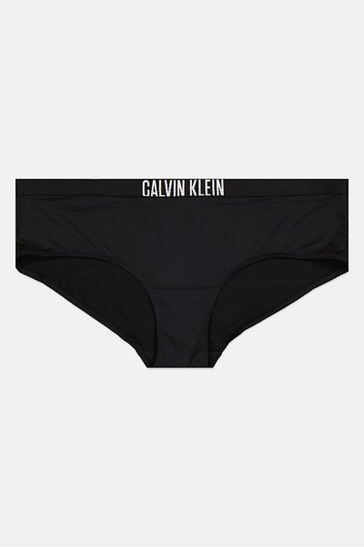 Calvin Klein Women Brand Logo Pull On Hipster Panty, Black