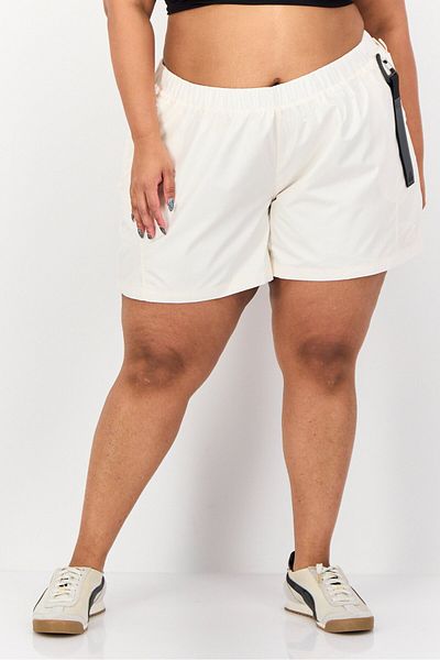 adidas x Parley Women Plus Size Training Shorts, White