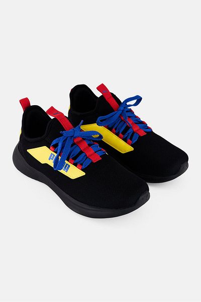 Puma Men Lace Up Outdoor Shoes, Multicolor