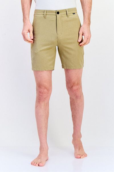 Hurley Men Solid 18 Length Board Short, Khaki