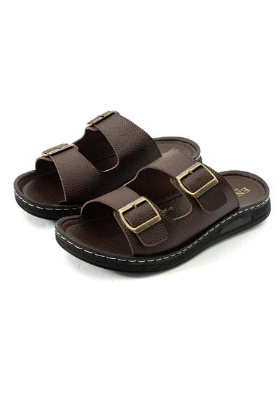 Preux Men's Orthopedic Comfortable Sole Stitched Stylish Inside Out Men's Slippers