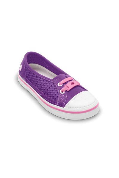 Crocs Pantofi sport Crosmesh Hover Skimmer pentru fete, 34-35 EU - J3 US Mov - Dahlia