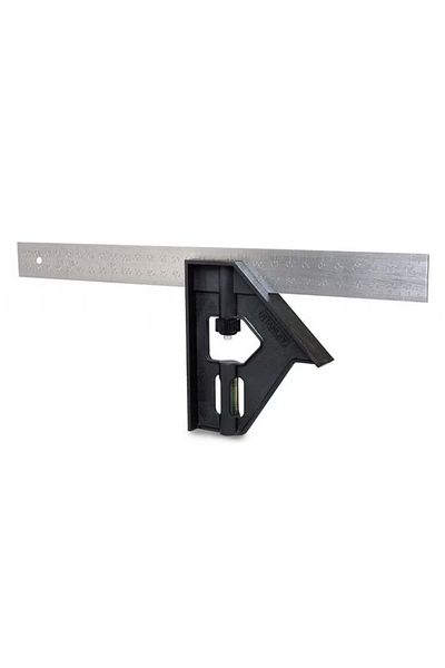 Stanley Combination Square Measurement Silver/Black 12inch