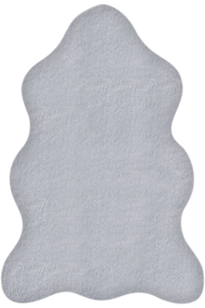 Cool Halı Gri Peluş Post Halı Yıkanabilir Kaymaz Tüyü Kürk Uzun Tüylü Yumuşak...