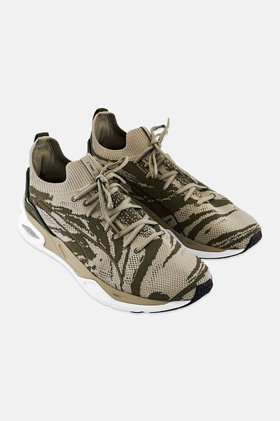 Puma Men TRC Blaze Knit Lace Up Outdoor Shoes, Multicolor