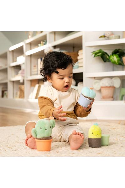 Ingenuity Calm Springs Nesting Rattles​, Ages 3 months and up
