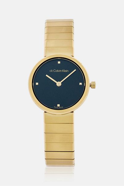 Calvin Klein Women 25000043 Stainless Steel Analog Watch 26 mm, Gold