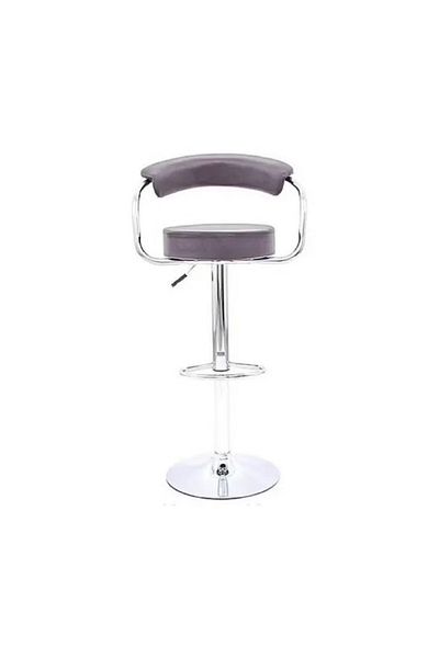 rexa Cama Steel Bar Chair Leather Seat