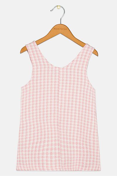 Koton Kids Girl Textured Casual Dress, Multicolor