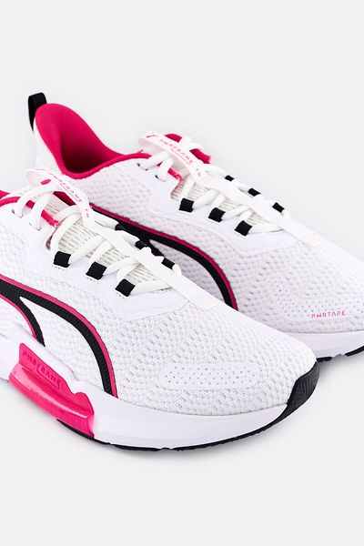 Puma Women PWR Frame Lace Up Training Shoes, White