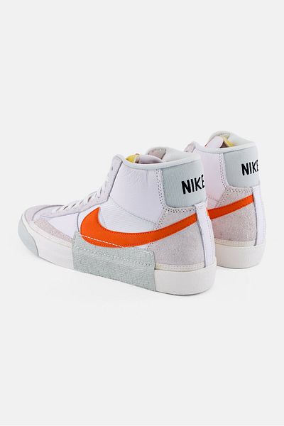 Nike Men Blazer Mid Pro Club Lace Up Outdoor Shoes, Multicolor