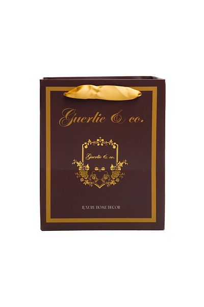 Guerlieandco. Small Size Gift Carrying Cardboard Bag