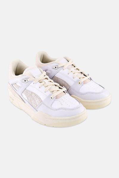 Puma Women Slipstream Thrifted Lace Up Outdoor Shoes, White