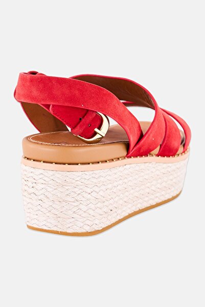 Fitflop Women Eloise Adjustable Buckle Closure Sandals, Red