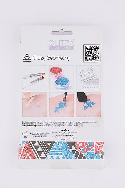 Trends 2 Com Glitza Starter Crazy Geometry, White Combo
