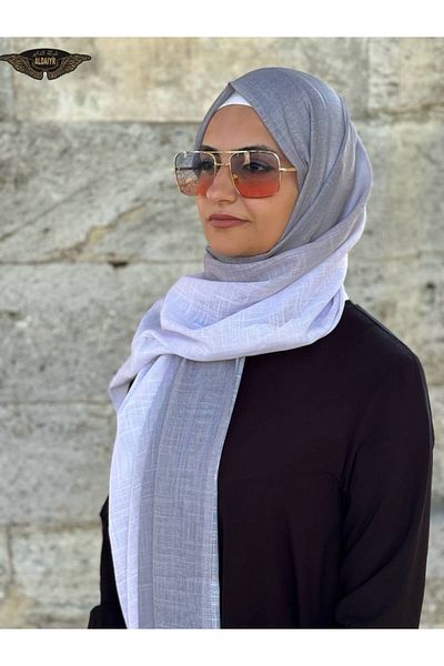 ALDIRA Double Color Flamed Shawl Cotton