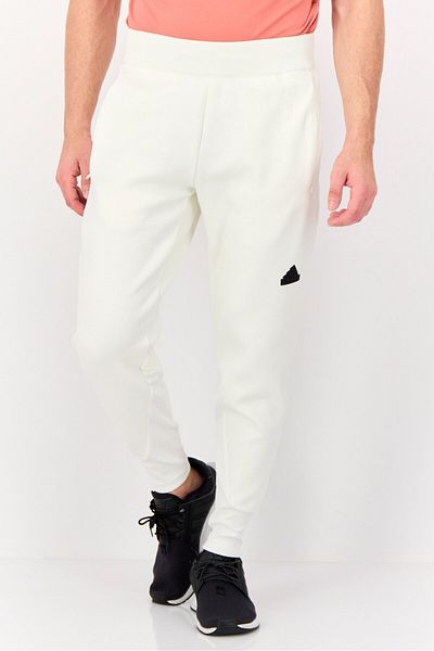 adidas Men Regular Fit Outdoor Sweatpants, Off-White