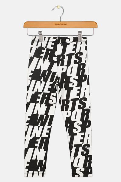 Koton Kids Girl Graphic Print Sweatpants, Multicolor