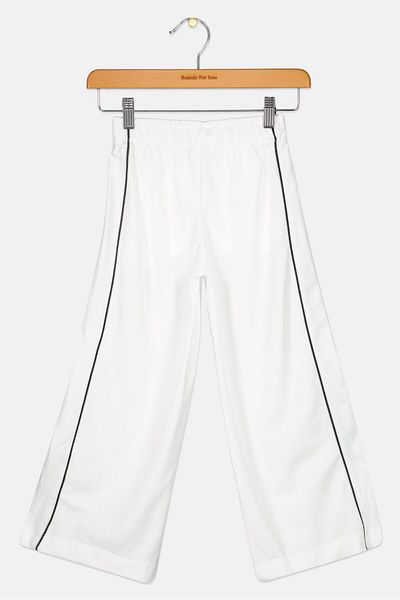 Koton Kids Girls Solid Pants, White