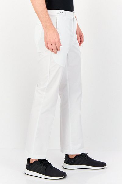 Greg Norman Men Sportswear Fit Golf Pants, White
