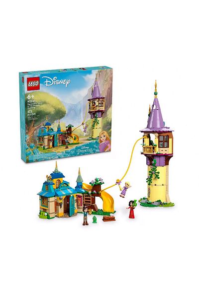 LEGO Disney 43241 Rapunzels Tower And The Snuggly Duckling 623 Pieces
