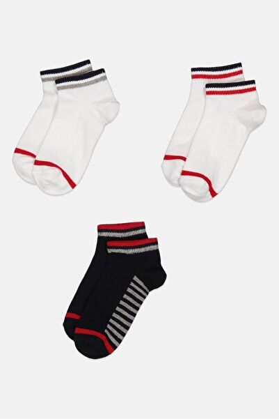 Rocawear Kids Boys Stripes Ankle Socks, Multicolor