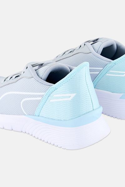 Puma Women Remedie Lace Up Walking Shoes, Light Blue