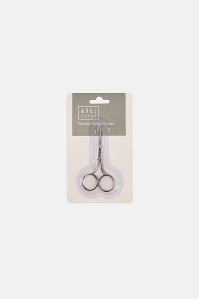 YOTO Stainless Steel Precision Beauty Scissors, Silver