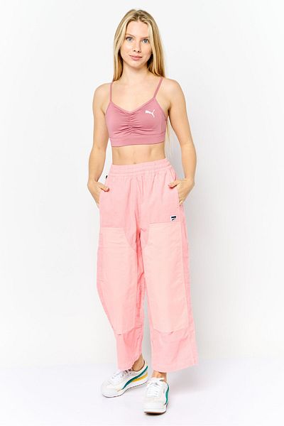 Puma Women Relaxed Fit Outdoor Pants, Pink