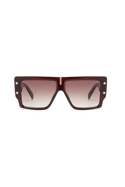 Toz Vintage Tizania Brown Vintage & Retro Sunglasses