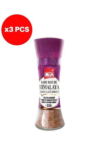CİO Grinder - Himalayan Pink Salt 210g x3PCS
