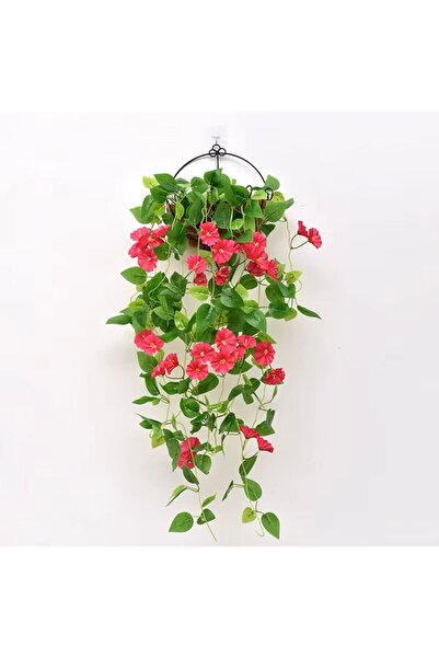tml temalife DEKORATİF SARKAN BEGONVİL DUVAR SÜSÜ SAKSI 5DALLI BAHÇE SÜSÜ