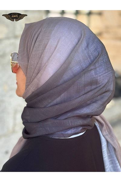 ALDIRA Double Color Flamed Shawl Cotton