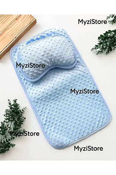 MYZİ STORE طقم حفاضات أطفال منقوشة بالحمص الناعم (وسادة وحفاضات)