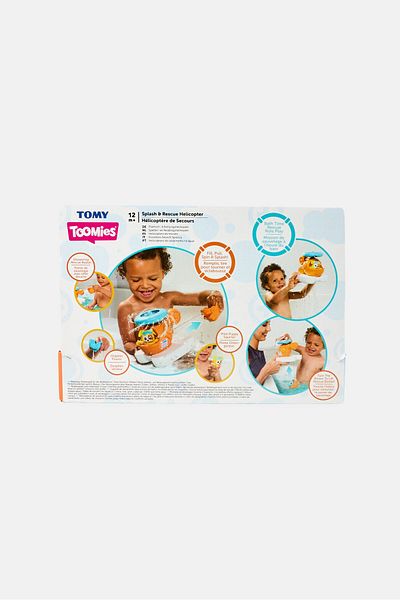 Toomies Tomy Splash And Rescue Helicopter Bath Toy